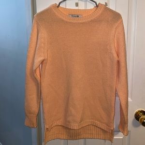 Peach sweater